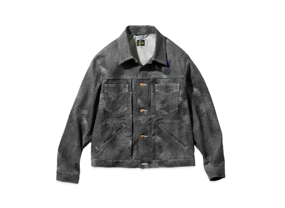 Needles x Sasquatchfabrix. Penny Jean Jacket "Black"