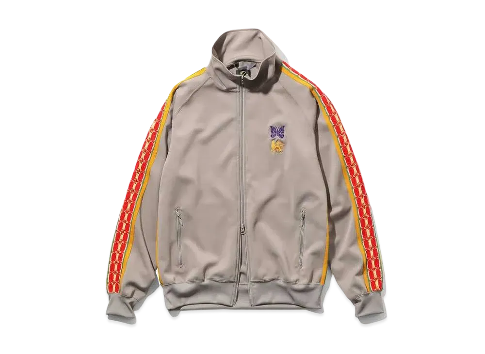 ニードルズ x サスクワァッチファブリックス トラック ジャケット -ポリ スムーズ "ベージュ"