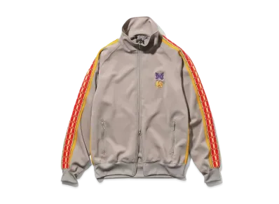 Needles x Sasquatchfabrix. Track Jacket -Poly Smooth "Beige"