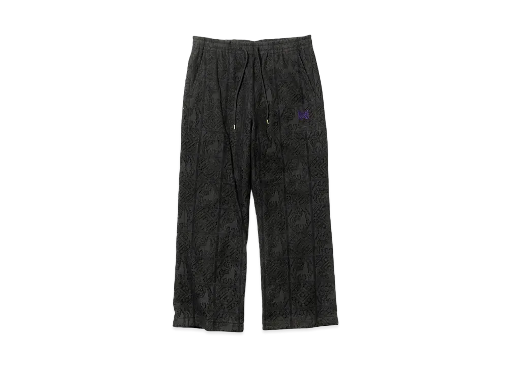 Needles x Sasquatchfabrix. String Easy Pant - Velvet Lace "Black"