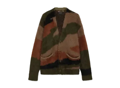 MLVINCE CAMO CARDIGAN "CAMO"