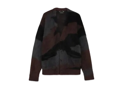 MLVINCE CAMO CARDIGAN "BLACK CAMO"