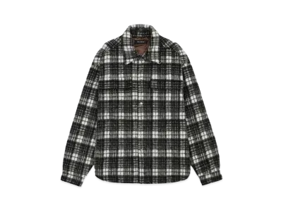 MLVINCE OVERSIZED CHECK JACKET "BLACK"