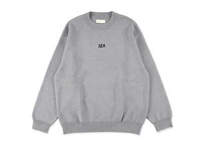 WIND AND SEA Cotton Cashmere Knit "Gray"