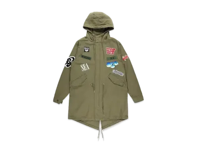 WIND AND SEA Band Field Parka "Olive Drab"