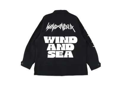WIND AND SEA Band Jungle Fatigue Jacket "Black"