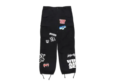 WIND AND SEA Band Field Pants "Black"