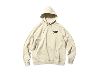 LFYT OLD OVAL LOGO HOODIE "OATMEAL"