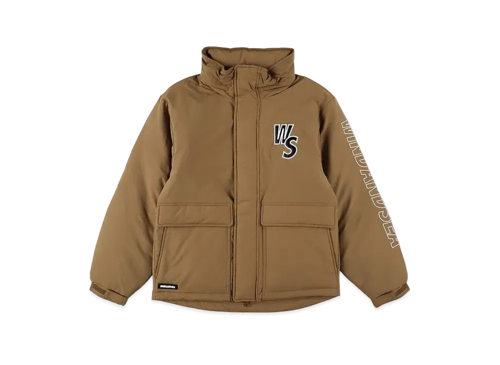 WIND AND SEA Wind Shell Stand Parka Jacket "Coyote"