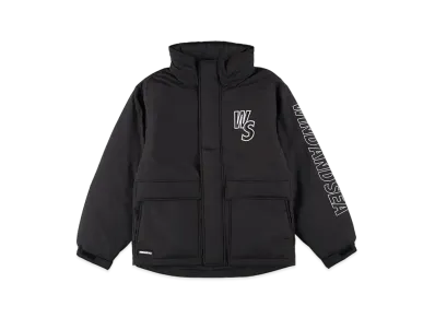WIND AND SEA Wind Shell Stand Parka Jacket "Black"