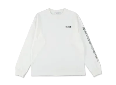 WIND AND SEA Wind L/S Tee "White"