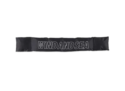 WIND AND SEA Wind Warm Puff Muffler "Black"