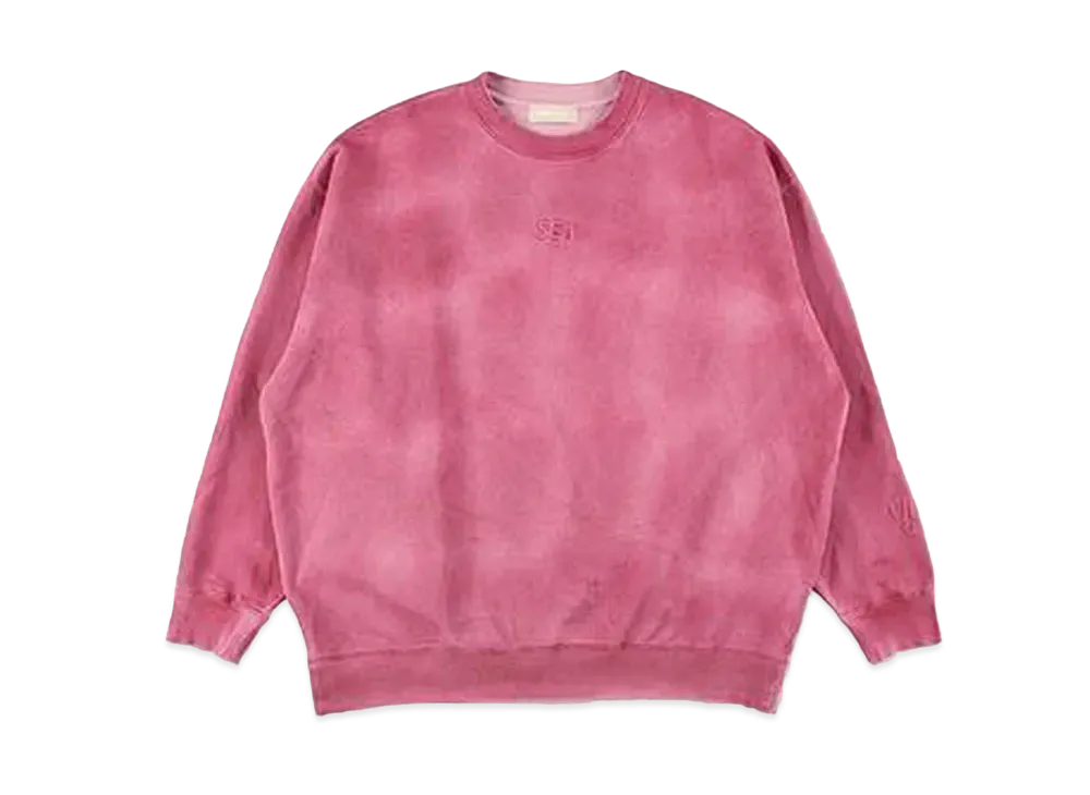 WIND AND SEA Spray Crew Neck "Pink"