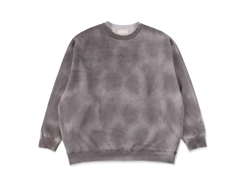 WIND AND SEA Spray Crew Neck "Charcoal"