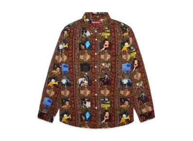 Supreme Hardcore Printed Corduroy Shirt "Multi"