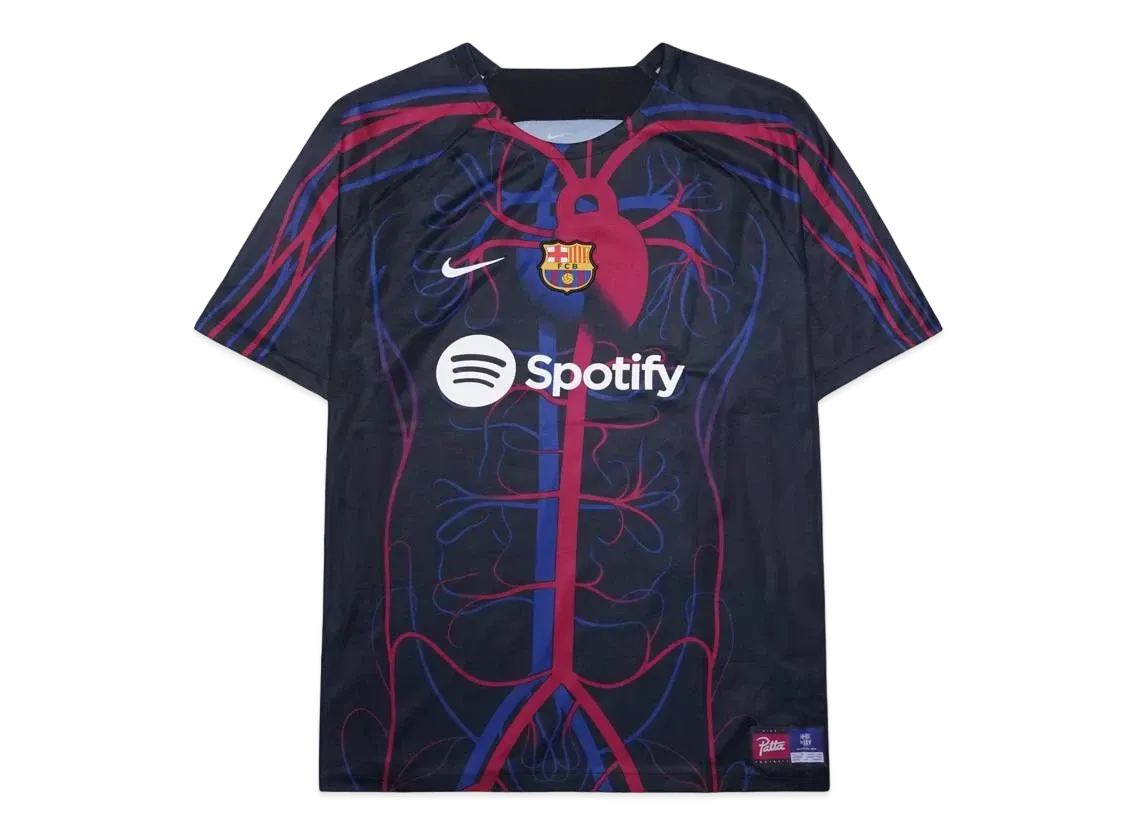 NIKE - USSサイズ ナイキ FCバルセロナ x パタ ショートスリーブ サッカートップ Nike FC Barcelona x Patta Culers del Món Men's Nike Dri-FIT