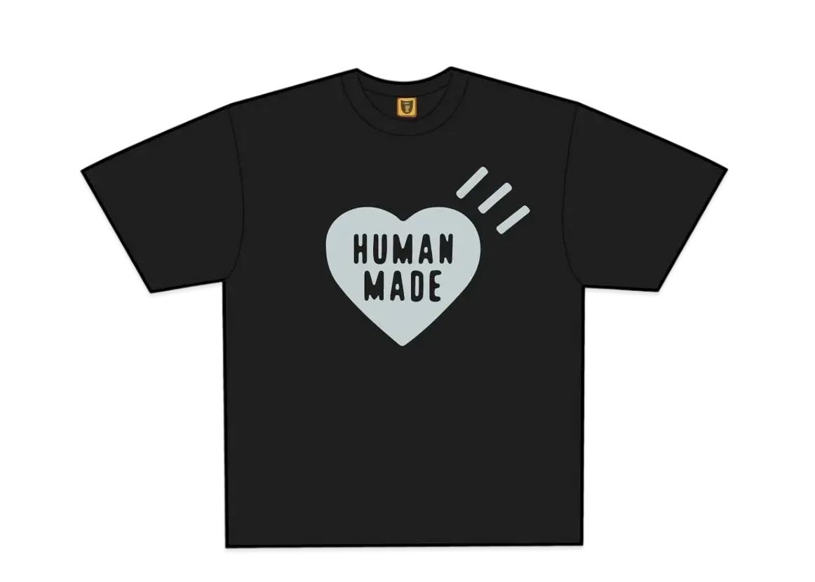 ★BTS愛用ブランド 店舗限定激レア!HUMAN MADE ハートTシャツ ☆BTS愛用ブランド 店舗限定激レア!HUMAN MADE ハートTシャツ
