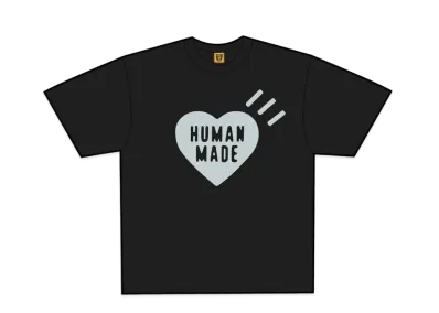HUMAN MADE Heart T-Shirt Sapporo Store Limited "Black/Gray"