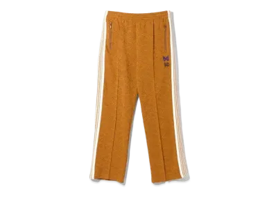 Needles x Sasquatchfabrix. Track Pant-Blister jacquard Olive Branch "Camel"