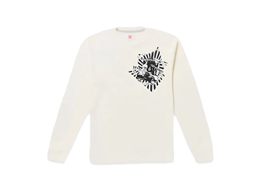 VOLCOM TOKYO TRUE ARROWS LONG SLEEVE TEE "DIRTY WHITE"