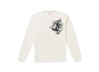 VOLCOM TOKYO TRUE ARROWS LONG SLEEVE TEE "DIRTY WHITE"