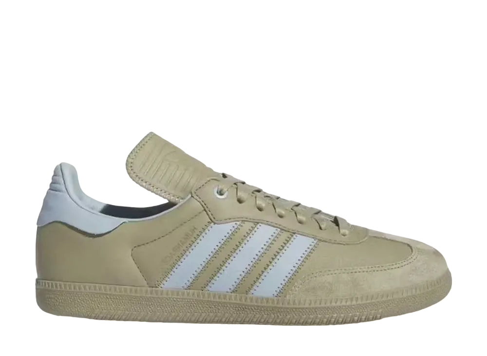 Pharrell Williams × adidas Samba Humanrace "Orbit Green/Grey"