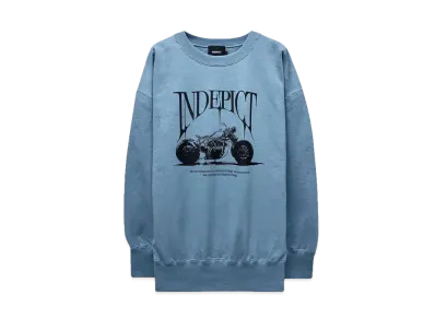 INDEPICT BABY CREW NECK "BLU"