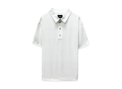 INDEPICT POLO SHIRT "WHT "