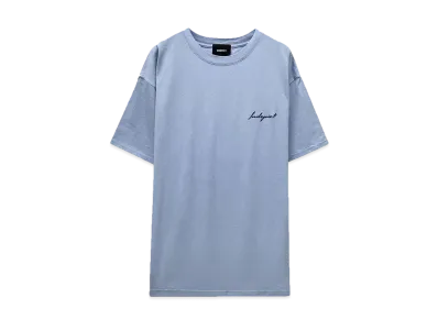 INDEPICT LOGO S/S TEE "BLU"