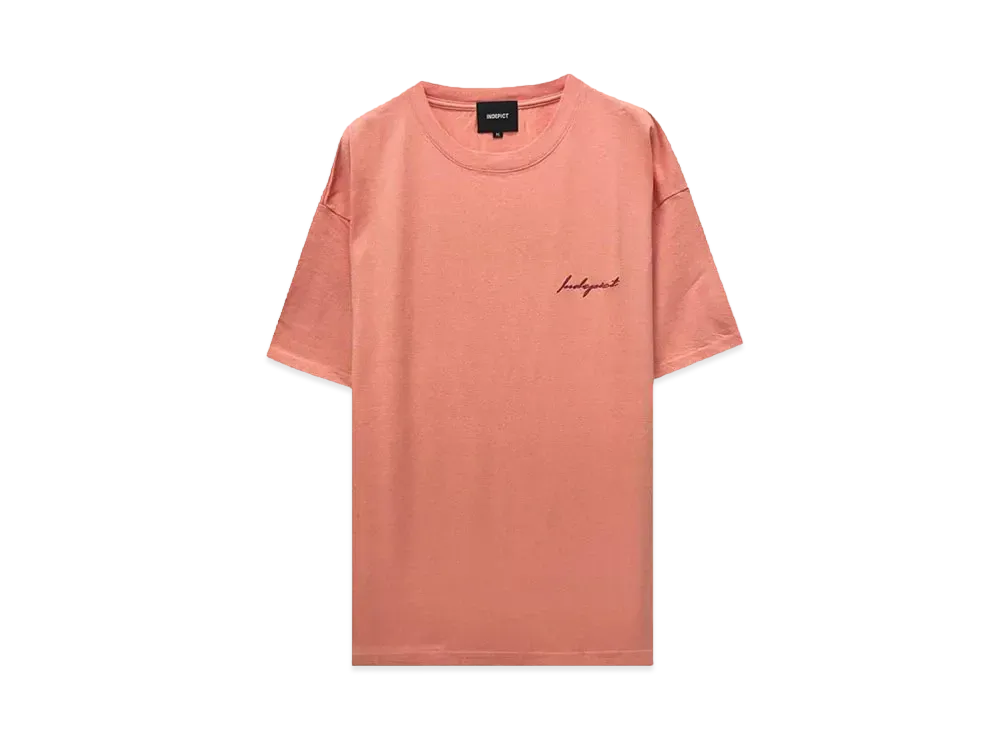 INDEPICT LOGO S/S TEE "RED"