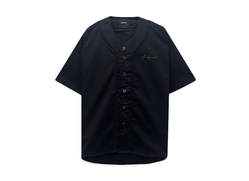 INDEPICT COTTON BB SHIRT "BLK "