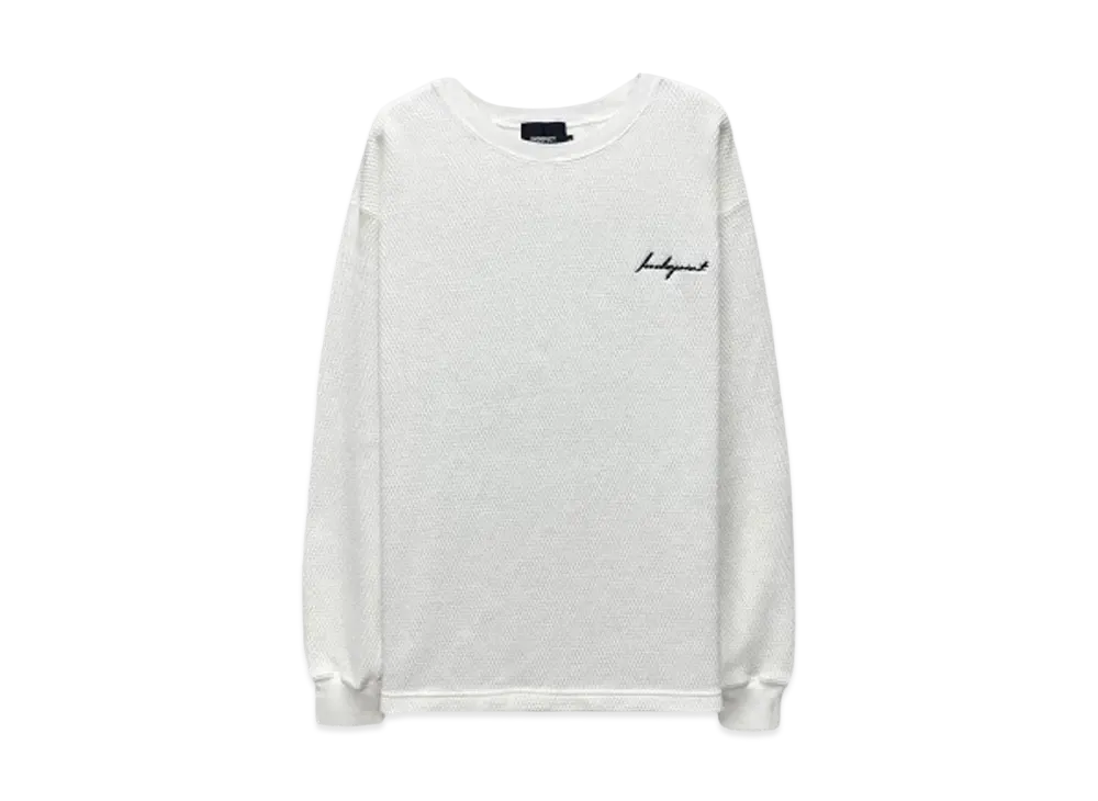 INDEPICT THERMAL L/S TEE "WHT"