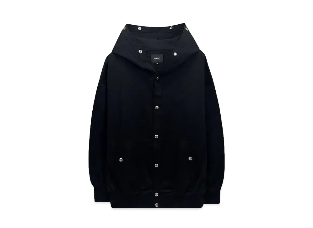 INDEPICT COTTON PUSHER HOODED JKT "BLK"