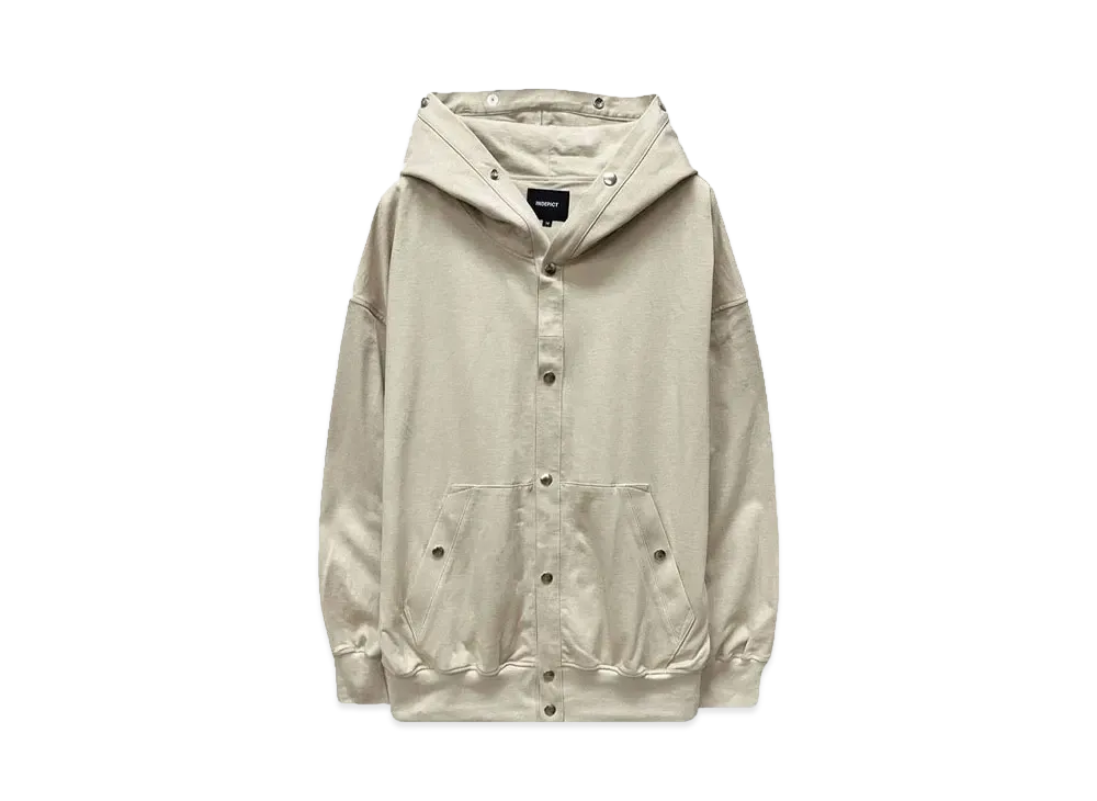 INDEPICT COTTON PUSHER HOODED JKT "BEG"