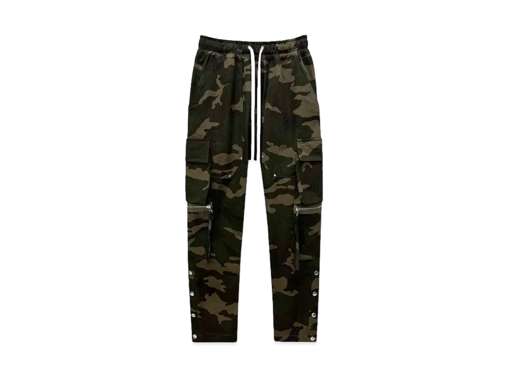 INDEPICT HIGH RISE CARGO TROUSER "CAMO	"