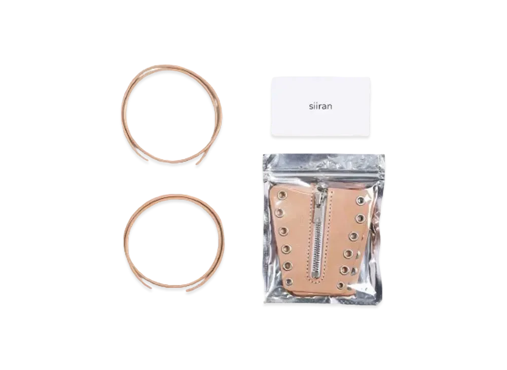 siiran Dunk Custom Zipper Unit Natural czdl02n "NATURAL/NATURAL"