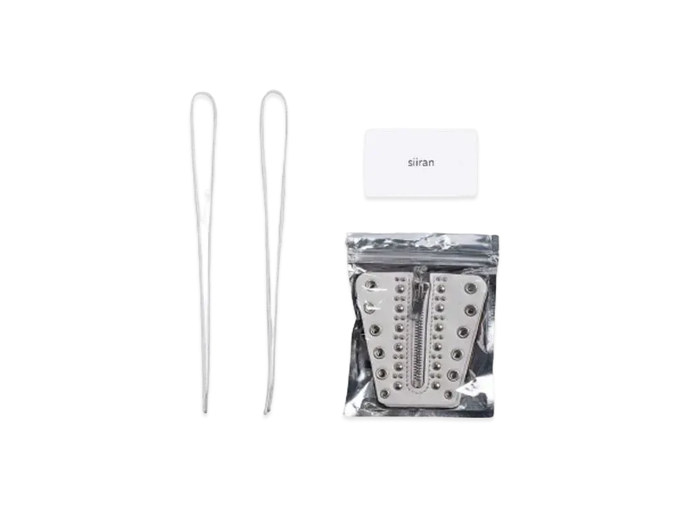 siiran Dunk Custom Zipper Unit Studs White czdl03sw "WHITE/WHITE"