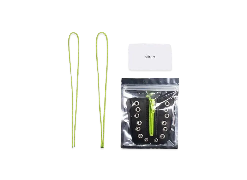 siiran Sneaker Custom Zipper Unit Drop Green czaf01dg "BLACK/GREEN"