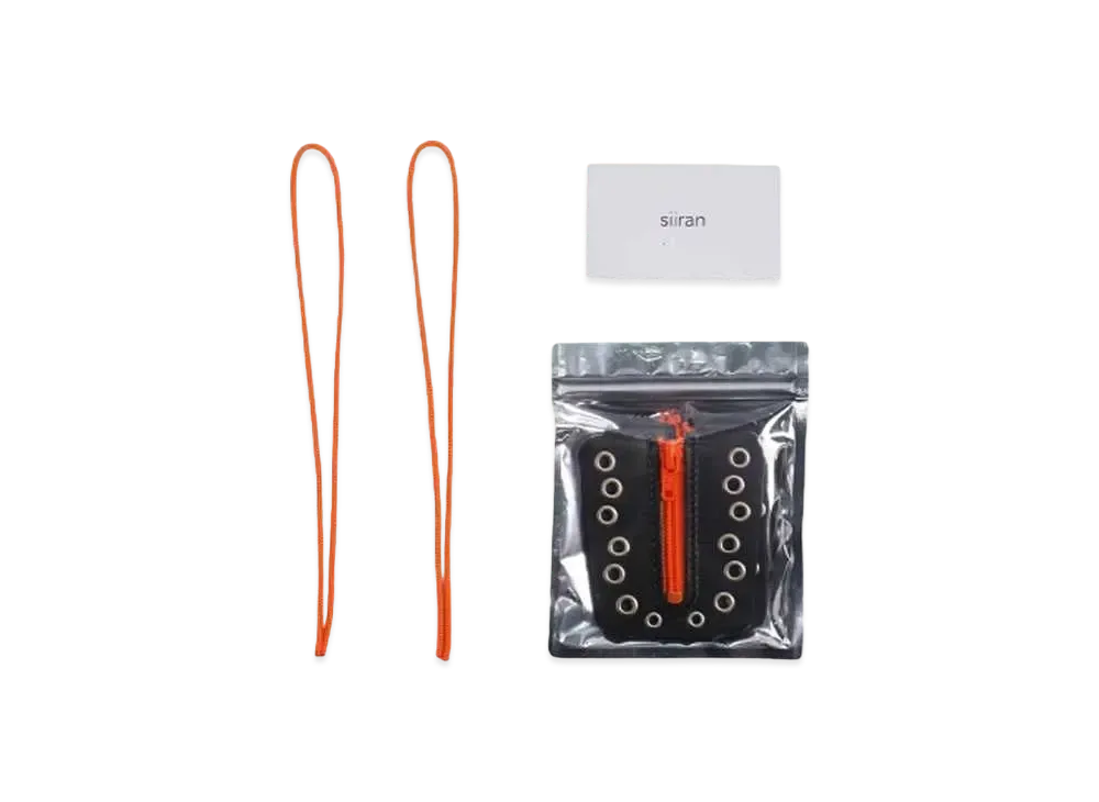 siiran Sneaker Custom Zipper Unit Drop Orange czaf02do "BLACK/ORANGE"