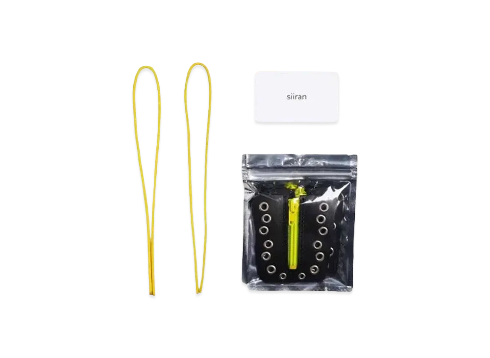 siiran Sneaker Custom Zipper Unit Drop Yellow czaf05dy "BLACK/YELLOW"