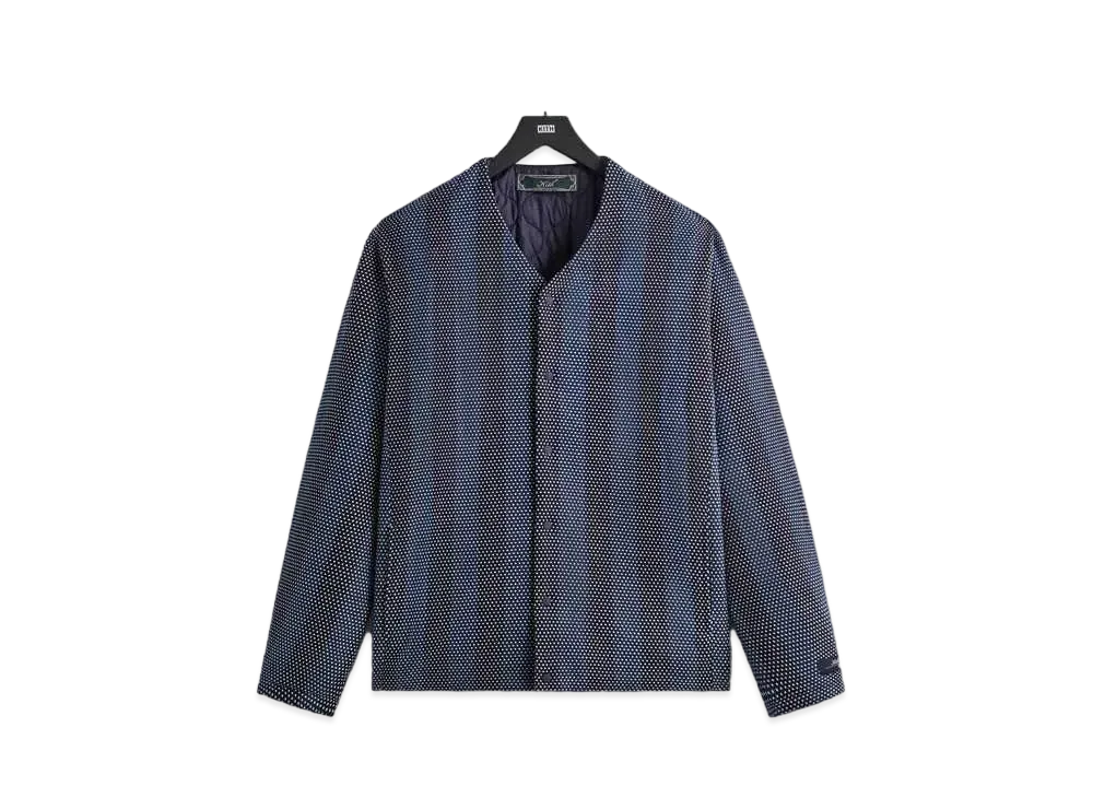 Kith Indigo Stitch Winfield Quilted Liner "Nocturnal"