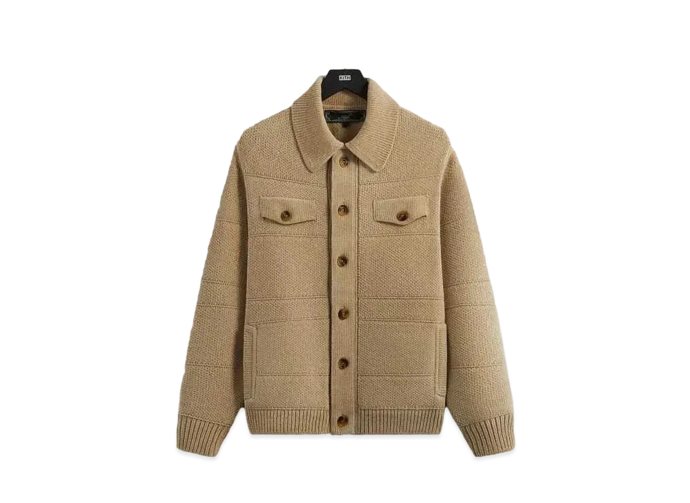 Kith Stiles Knit Trucker Jacket "Plateau"