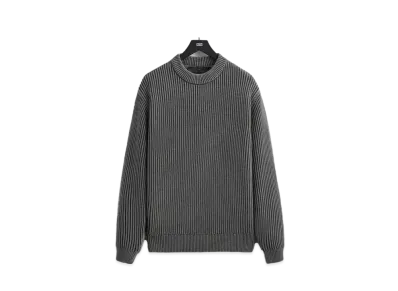 Kith 101 Garment Dyed Meyer Knit Crewneck "Machine"