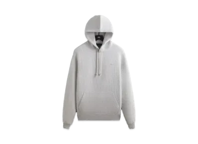 Kith Striped Interlock Williams III Hoodie "Light Heather Grey"