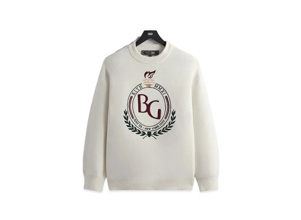 Kith x Bergdorf Goodman Saratoga Crewneck "Silk"