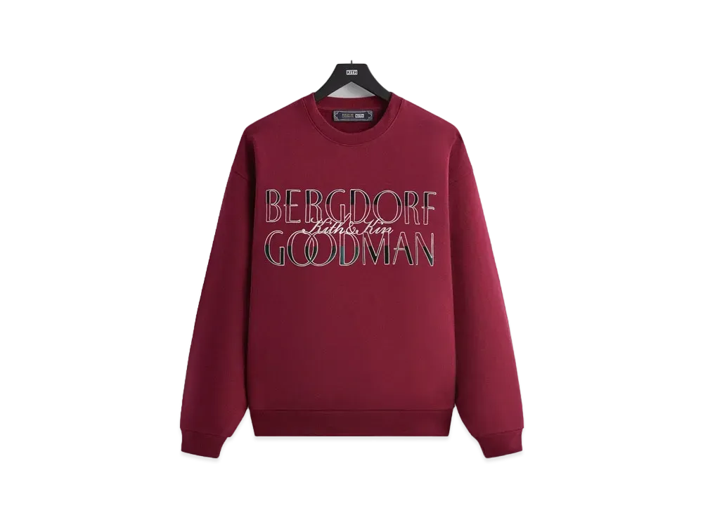 Kith x Bergdorf Goodman Varsity Nelson Crewneck "Campus"