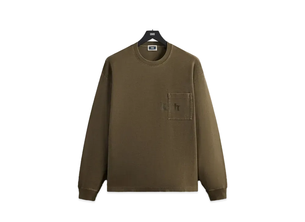 Kith Long Sleeve Quinn Tee "Java"