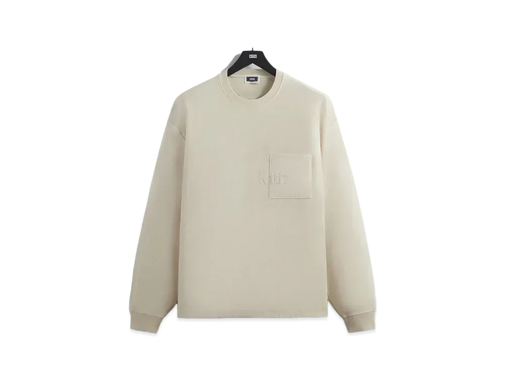 Kith Long Sleeve Quinn Tee "Sediment"