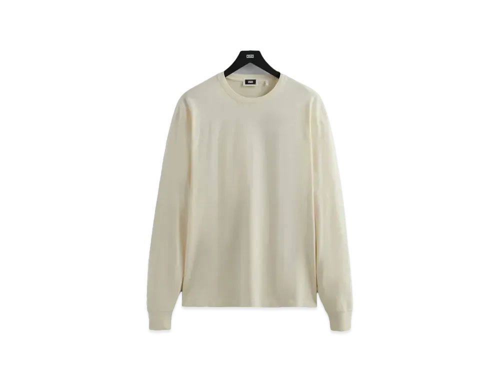 Kith Long Sleeve Vintage Wash Tee "Sandrift"