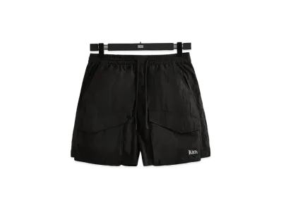 Kith Wrinkle Nylon Boreum Cargo Short "Black"